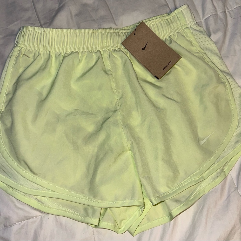 Nike Women's Yellow Shorts